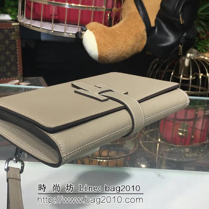 HERMES愛馬仕 最新款 時尚休閒 男士牛皮手拿包 815-1 JD1143